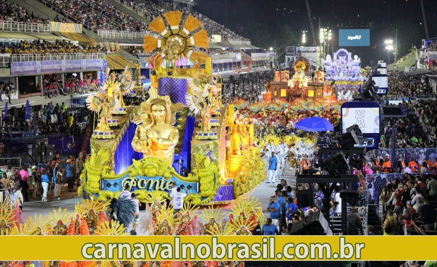 Desfile Unidos da Ponte no Carnaval do Rio de Janeiro - Fotos : RioTur - carnavalnobrasil.com.br