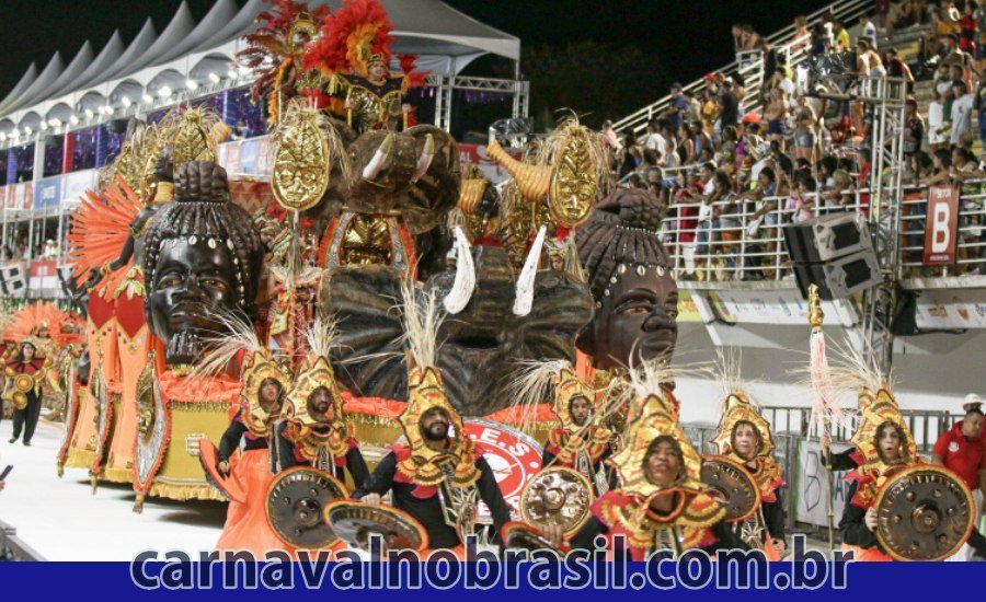 Desfile Unidos de Barreiros no Carnaval 2022 em Vitória - Carnaval no Brasil