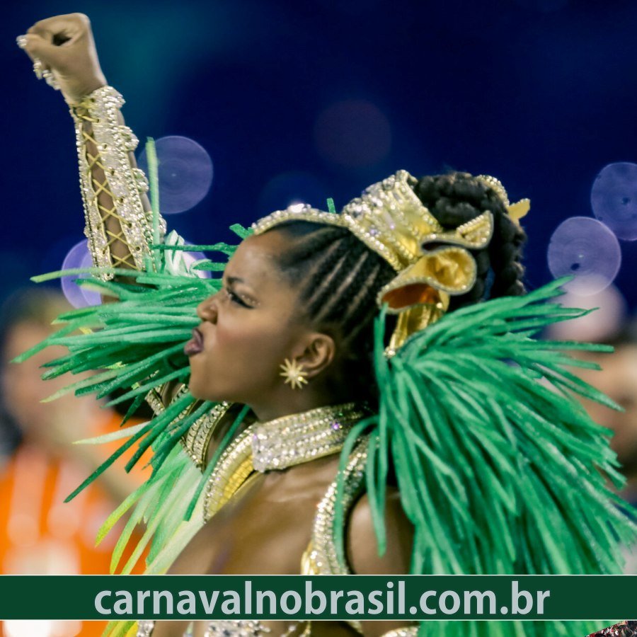 Iza no desfile da Imperatriz Leopoldinense no Carnaval 2022 do Rio de Janeiro - Foto RioTur - carnavalnobrasil.com.br