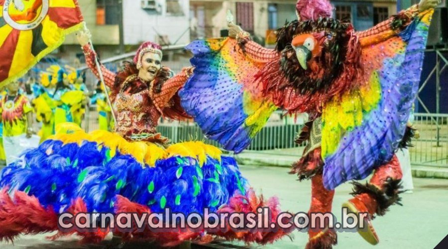 Belém Carnaval 2023 - Desfiles das escolas de samba na Aldeia Cabana no bairro da Pedreira