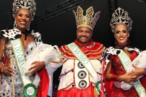 Corte carnavalesca do Carnaval 2024 em Santos - carnavaldobrasil.com.br