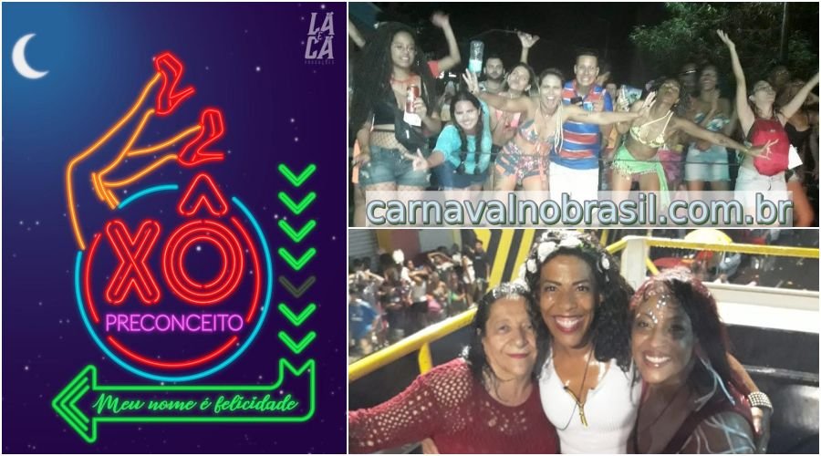 Belo Horizonte Carnaval de Rua 2023 : Bloco Xô Preconceito, Meu nome é Felicidade - Carnaval no Brasil