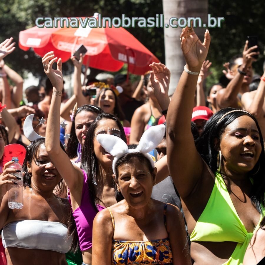Bloco da Alexa no Carnaval de Rua 2023 no Rio de Janeiro