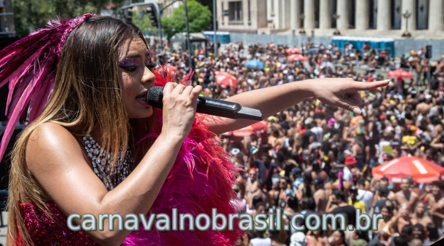 Bloco da Alexa no Carnaval de Rua 2023 no Rio de Janeiro