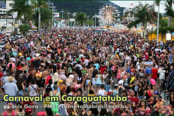 Caraguatatuba Carnaval 2025 no litoral paulista