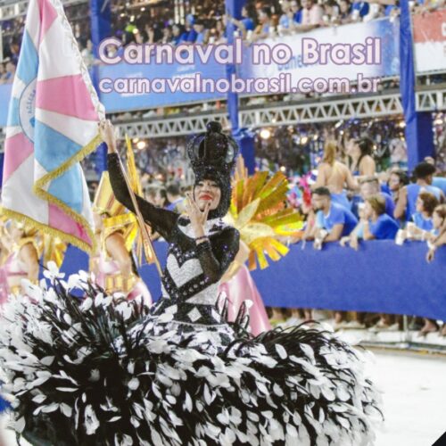 Desfile Novo Império no Sambão do Povo no Carnaval 2023 em Vitória