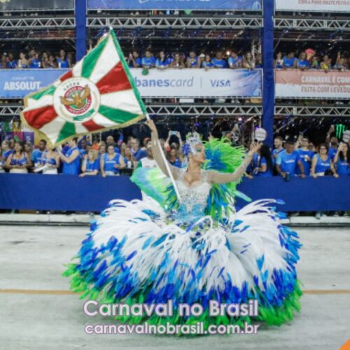 Desfile Unidos de Jucutuquara no Sambão do Povo no Carnaval 2023 em Vitória
