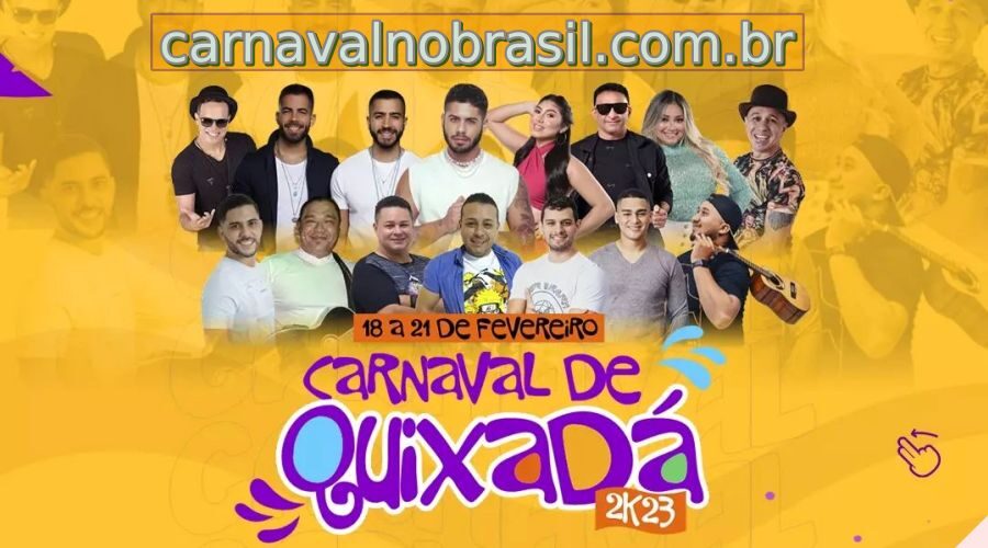 Quixadá Carnaval 2023 no Sertão Central : mela-mela na Praça José de Barros