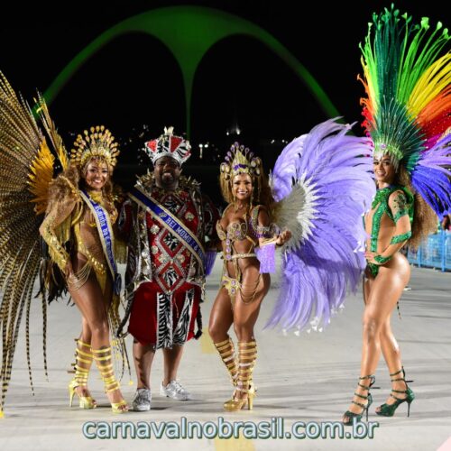 Corte Real do Carnaval 2023 no Rio de Janeiro