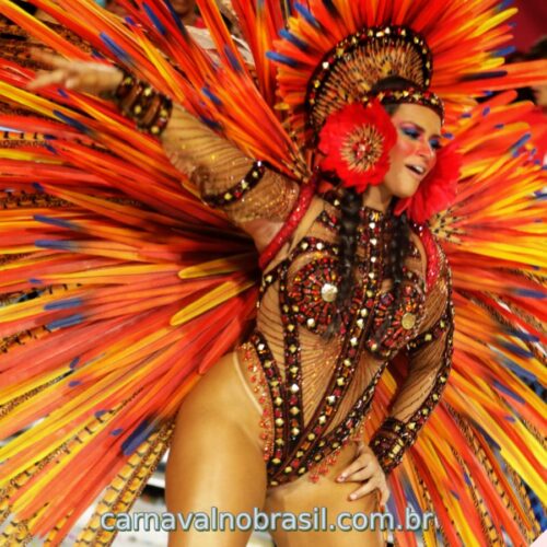 Desfile Estácio de Sá no Carnaval 2023 do Rio de Janeiro