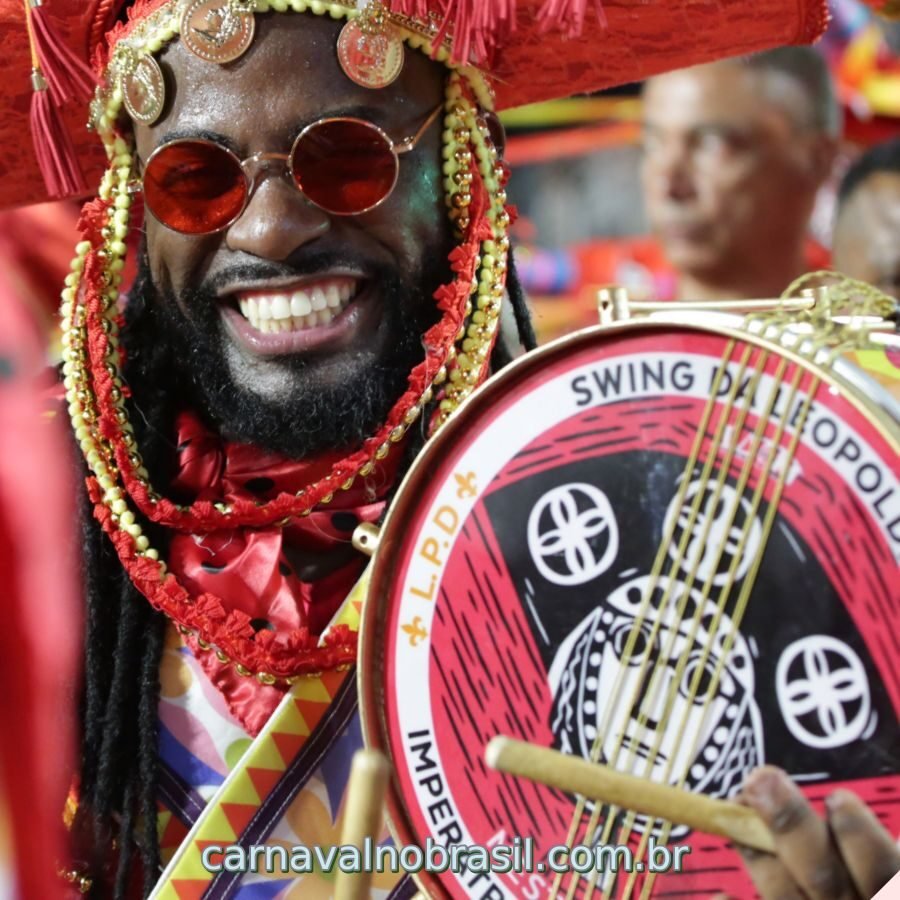 Desfile Imperatriz Leopoldinense no Carnaval 2023 do Rio de Janeiro  - Foto Tata Barreto | RioTur
