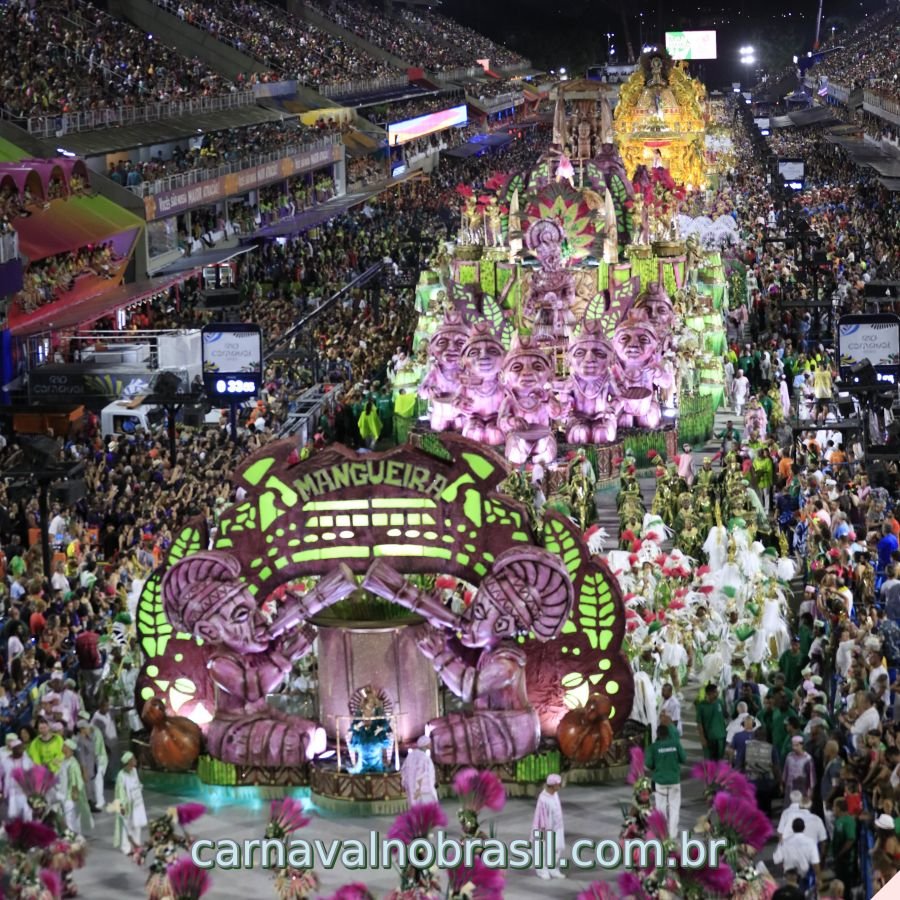 Rio De Janeiro Carnaval 2023 : Desfile Mangueira Na Marquês De Sapucaí ...