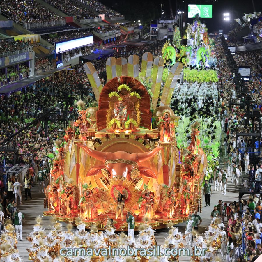 Rio de Janeiro Carnaval 2023 desfile Mocidade na Marquês Sapucaí