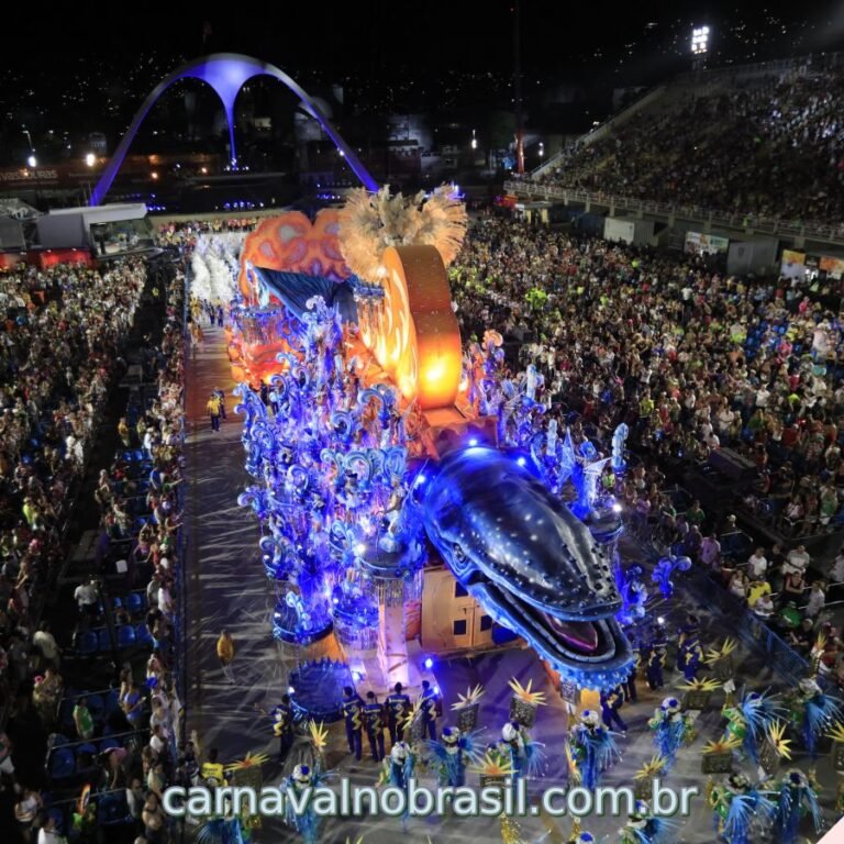 Rio de Janeiro Carnaval 2023 desfile da Unidos da Tijuca na Marquês