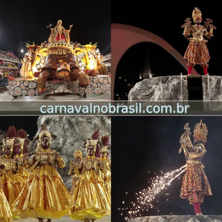 Desfile Unidos de Bangu no Carnaval 2023 do Rio de Janeiro - Fotos Gabriel Santos