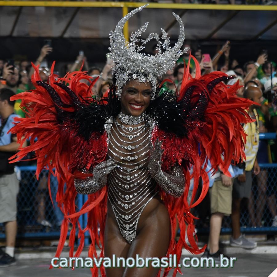 Erika Janusa Rainha de Bateria Unidos da Viradouro Carnaval 2023 - Foto Alex Ferro