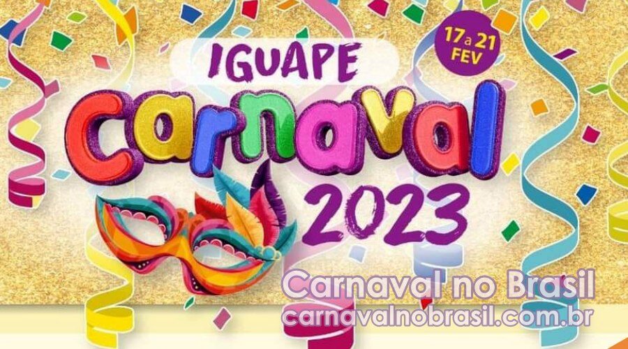 Iguape Carnaval 2023 no litoral paulista