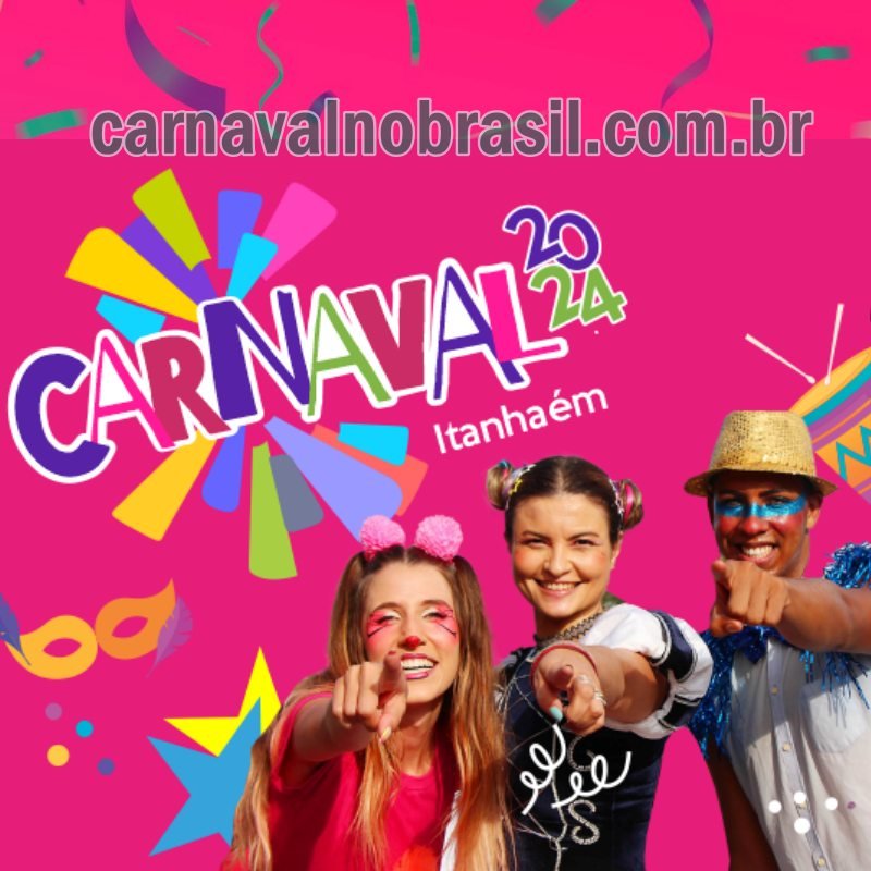Carnaval 2024 em Itanhaém Carnabairro, desfiles das escolas de samba