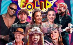 Sortimento Carnaval no Brasil . Programação do Via Folia no Carnaval 2025 de João Pessoa