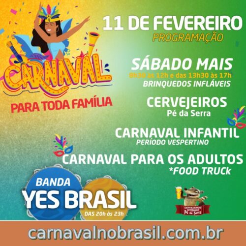 Lauro Müller Carnaval 2023 na Praça Henrique Lage