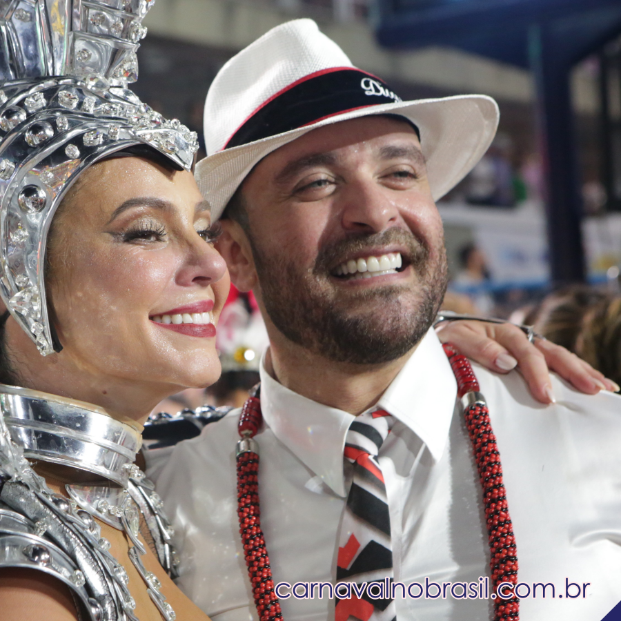 Paolla Oliveira e Diogo Nogueira no Carnaval Rio de Janeiro 2023