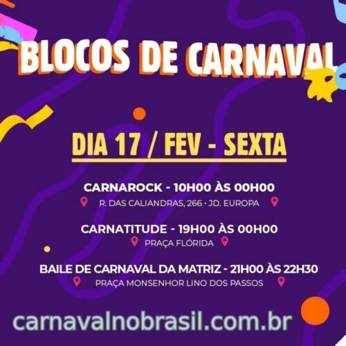 Peruíbe Carnaval 2023 no litoral de São Paulo