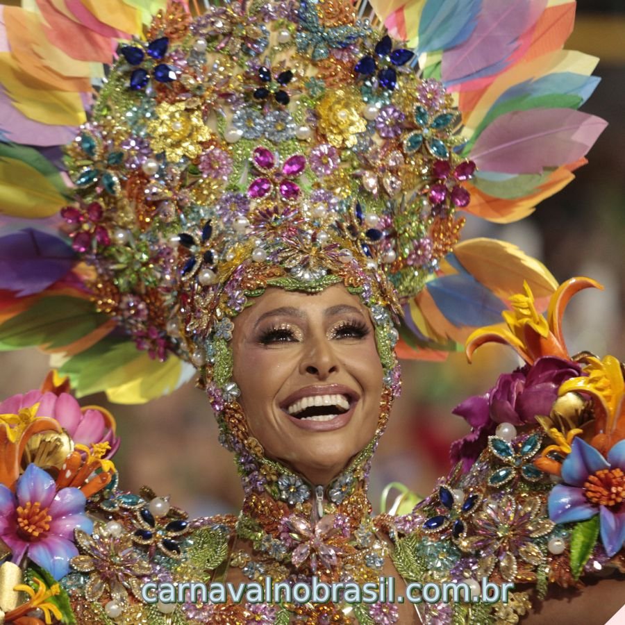 Sabrina Sato no desfile Vila Isabel no Carnaval 2023 do Rio de Janeiro - Foto Gabriel Monteiro | RioTur