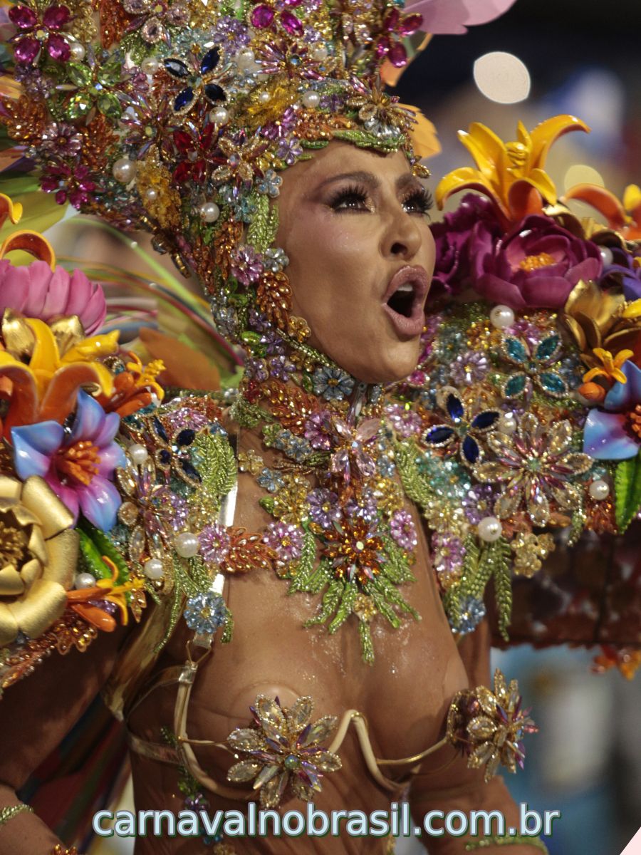 Sabrina Sato no desfile Vila Isabel no Carnaval 2023 do Rio de Janeiro - Foto Gabriel Monteiro | RioTur