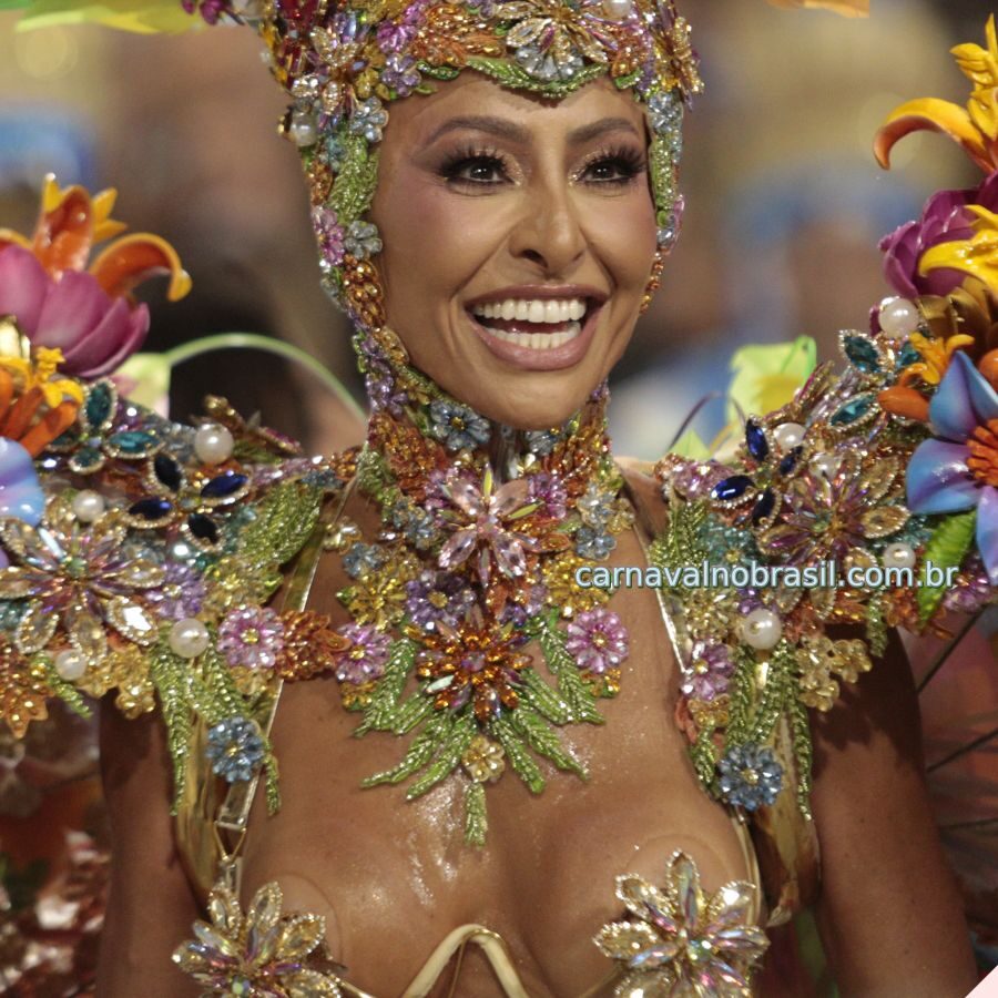 Sabrina Sato no desfile Vila Isabel no Carnaval 2023 do Rio de Janeiro - Foto Gabriel Monteiro | RioTur