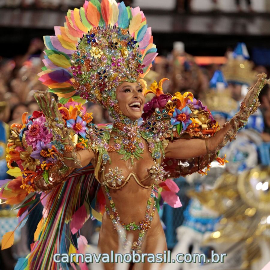 Sabrina Sato no desfile Vila Isabel no Carnaval 2023 do Rio de Janeiro - Foto Gabriel Monteiro | RioTur