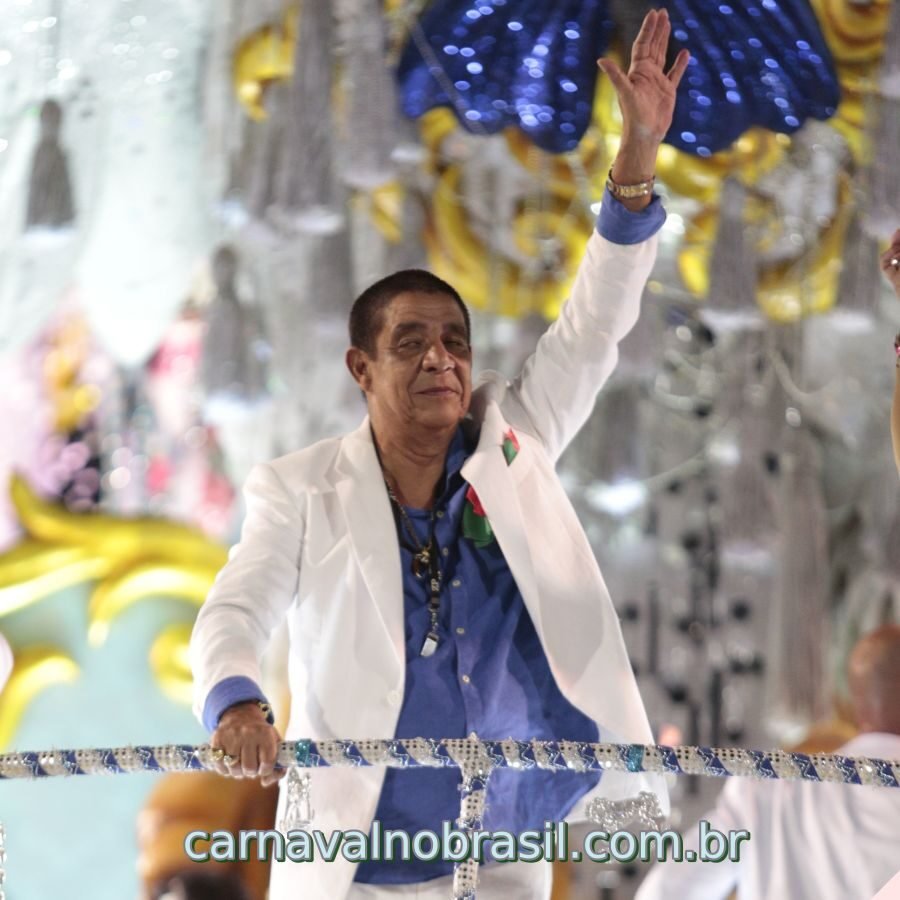 Zeca Pagodinho no desfile da Grande Rio no Carnaval 2023 - Foto Gabriel Monteiro | RioTur