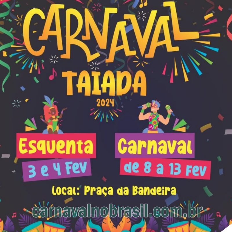 Caçapava Carnaval 2024 na Praça da Bandeira - Caçapava Carnaval em São Paulo