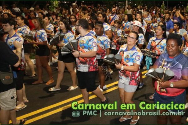 Cariacica Carnaval 2025 no Espírito Santo : programação dos ensaios técnicos das escolas de samba