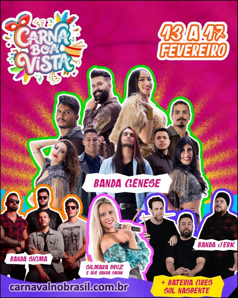 CarnaBoaVista 2026 : programação do Carnaval de São João da Boa Vista em São Paulo