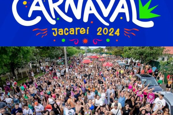 Programação Carnaval de Rua 2024 em Jacareí