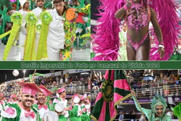 Vitória Carnaval 2024 : Desfile Imperatriz do Forte no Sambão do Povo