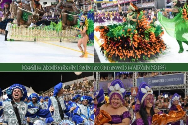 Vitória Carnaval 2024 : Desfile Mocidade da Praia no Sambão do Povo
