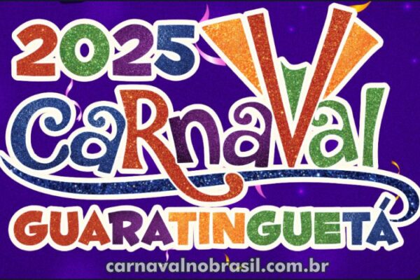 Programação Carnaval 2025 de Guaratinguetá em São Paulo