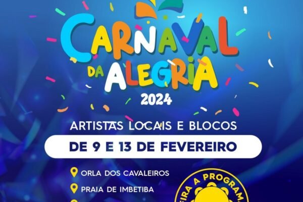 Macaé Carnaval 2024 : programação na praça de Glicério e nas orlas das Praias dos Cavaleiros, Imbetiba e Bar do Coco