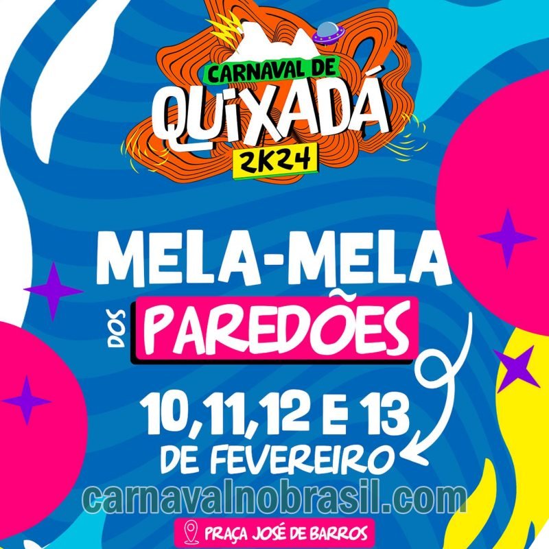 Quixadá Carnaval 2024 na Praça José de Barros - Quixadá Carnaval no Brasil