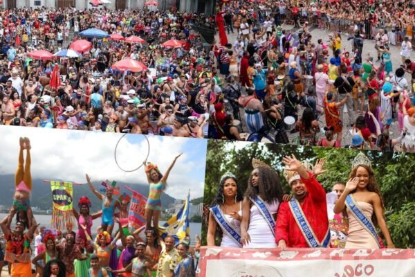 Rio de Janeiro Carnaval de Rua 2024 : fotos Desliga da Justiça, Imprensa Que Eu Gamo, Só Caminha e Spanta Neném