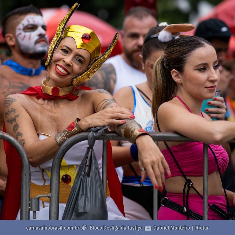 Bloco Desliga da Justiça - Foto Carnaval de Rua no Rio de Janeiro