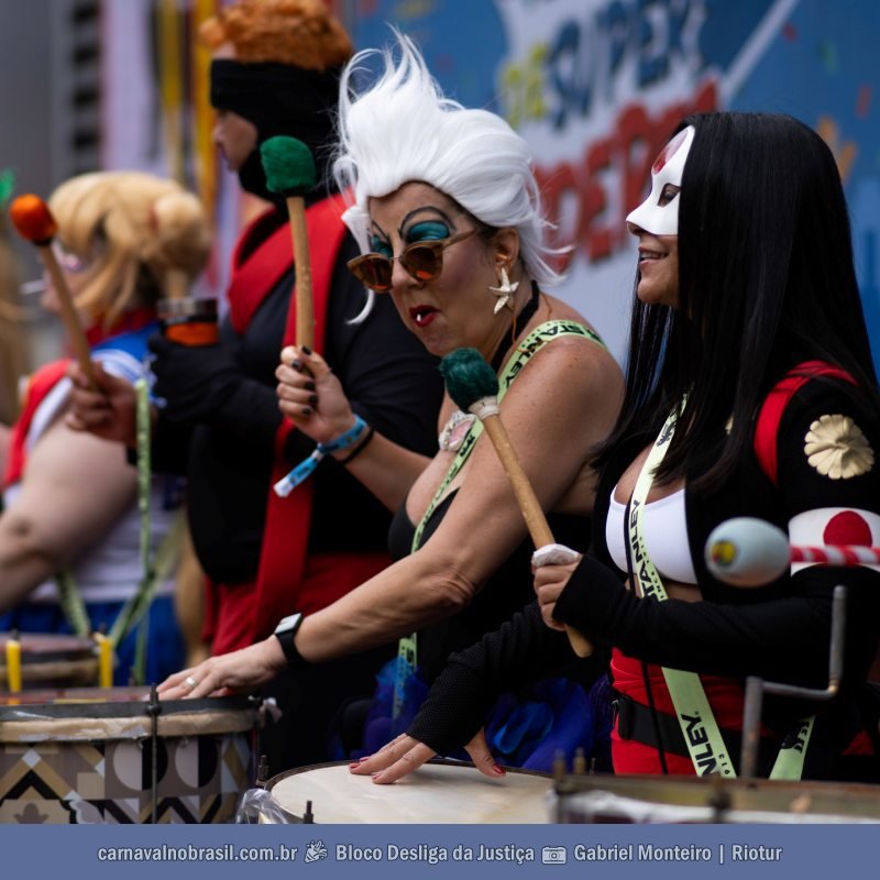 Bloco Desliga da Justiça - Foto Carnaval de Rua no Rio de Janeiro