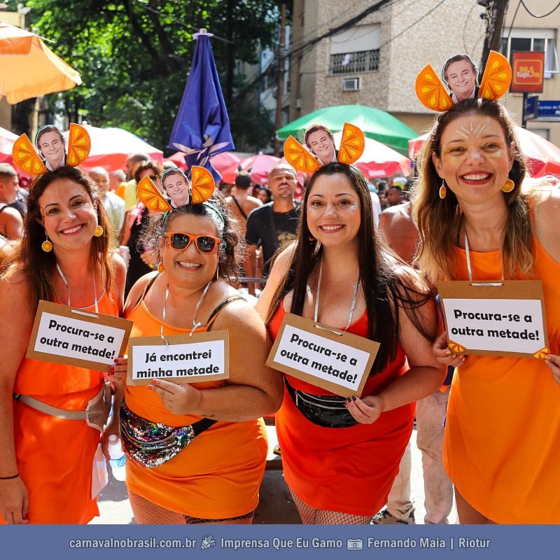 Imprensa Que Eu Gamo - Foto Carnaval de Rua no Rio de Janeiro