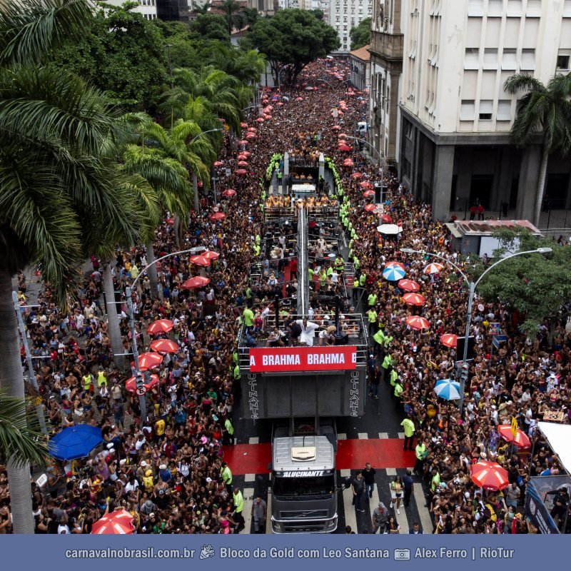 Carnaval Brasil destaca desfile do Bloco da Gold com Leo Santana