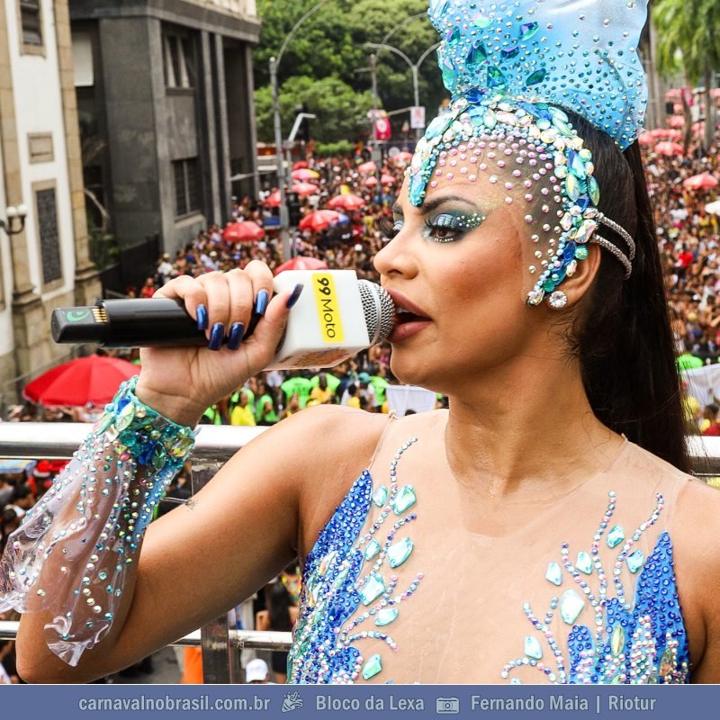 Rio de Janeiro Carnaval de Rua 2024 : fotos Bloco da Lexa