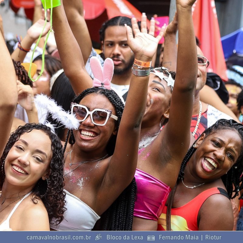 Rio de Janeiro Carnaval de Rua 2024 : fotos Bloco da Lexa