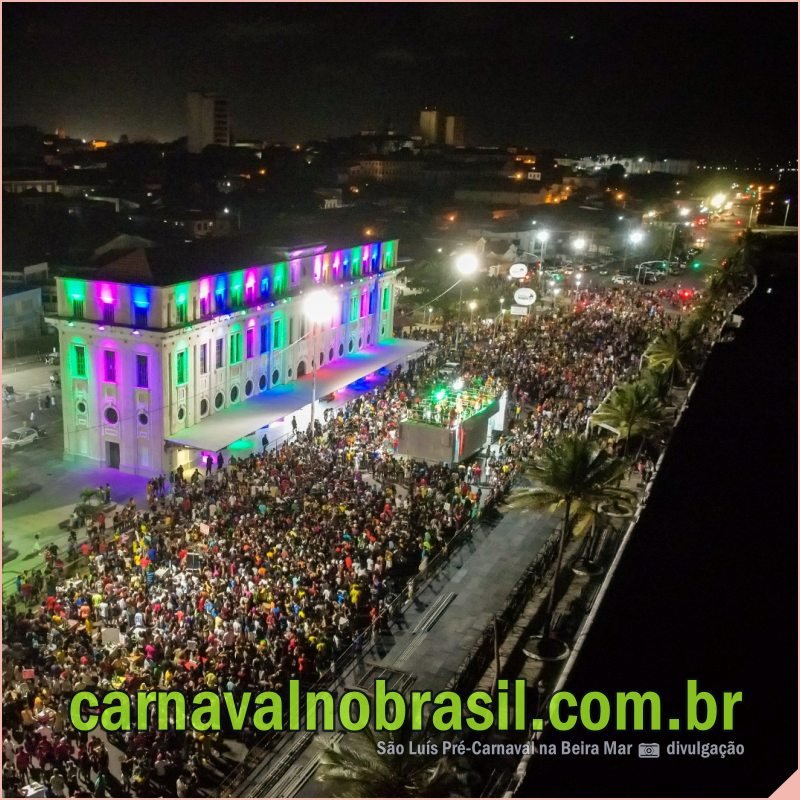 São Luís Pré-Carnaval 2024 : programação na Beira-Mar e na Avenida Litorânea