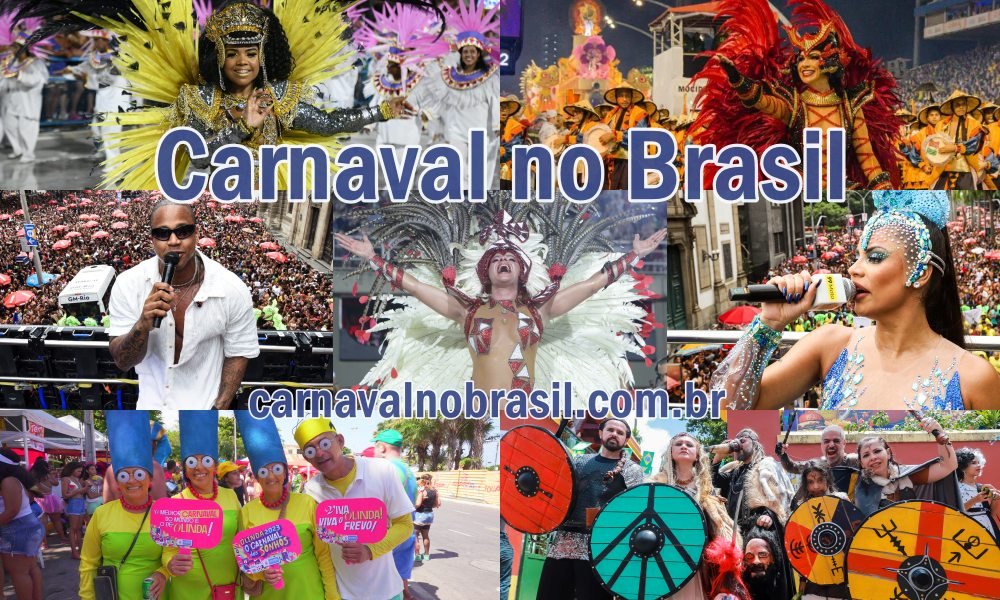 Carnaval no Brasil 2024 Programação Carnaval de Rua 2024 no Brasil