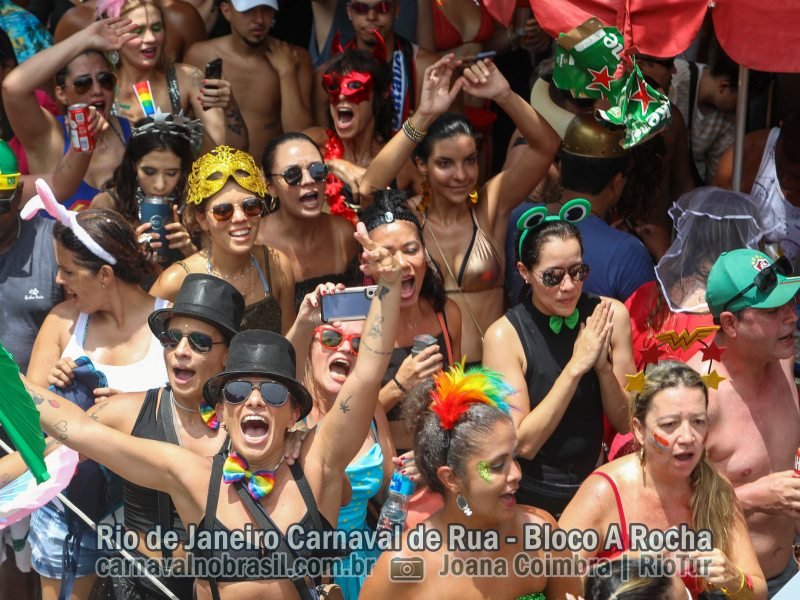 Fotos Bloco A Rocha no Carnaval de Rua do Rio de Janeiro